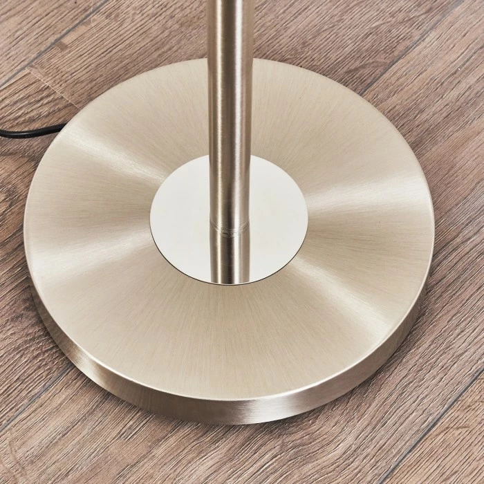 Hofstein Wonsbek Deckenfluter LED Nickel-Matt, 1-flammig – Bild 17