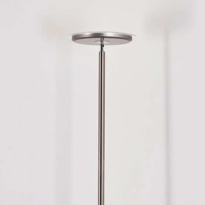 Hofstein Wonsbek Deckenfluter LED Nickel-Matt, 1-flammig – Bild 5