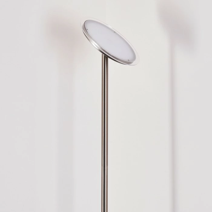 Hofstein Wonsbek Deckenfluter LED Nickel-Matt, 1-flammig – Bild 10