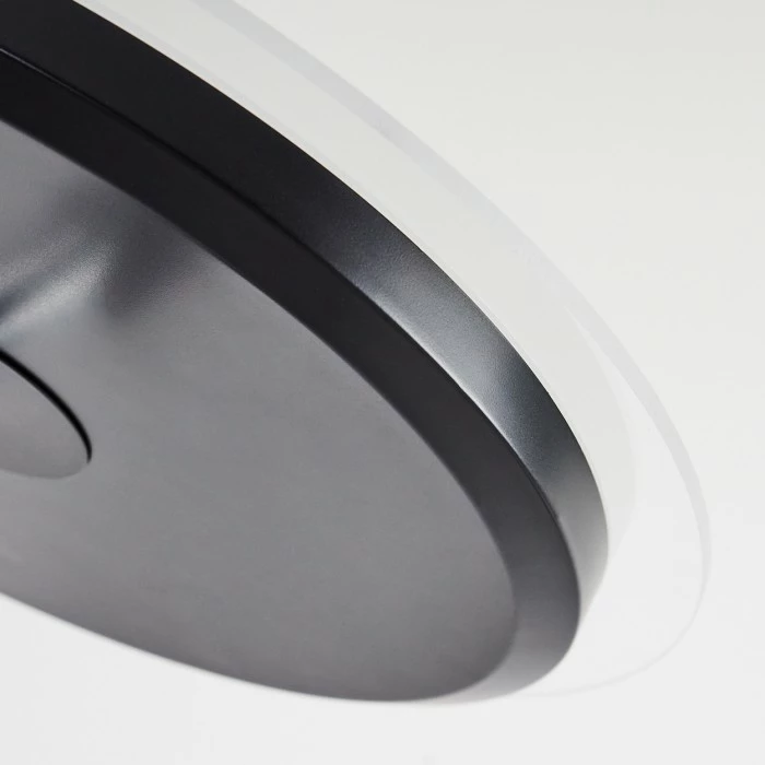 Hofstein Wonsbek Deckenfluter LED Schwarz, 2-flammig – Bild 6