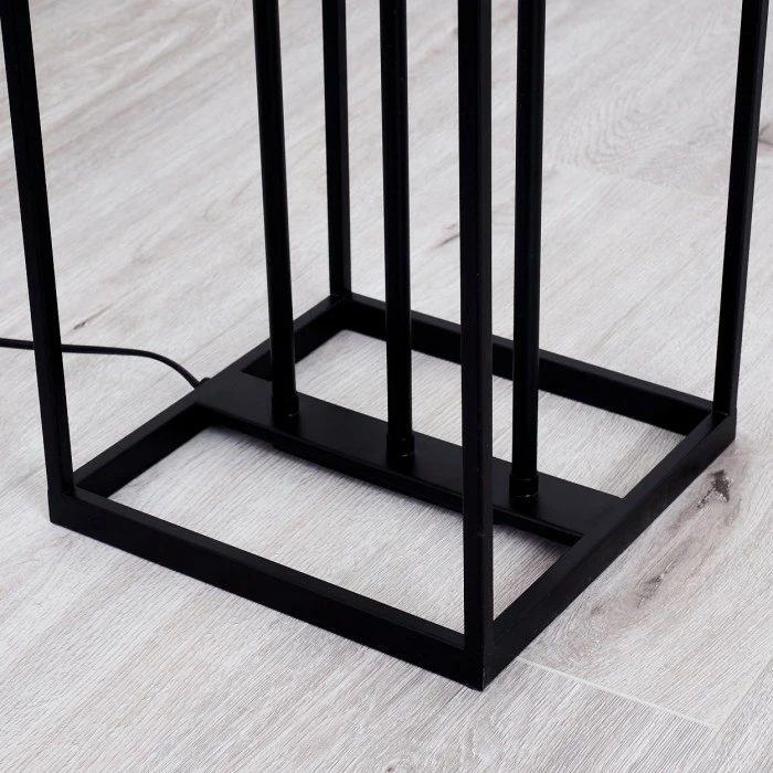 Hofstein Yuhigaoka Stehleuchte Schwarz, Kupferfarben, 3-flammig – Bild 19