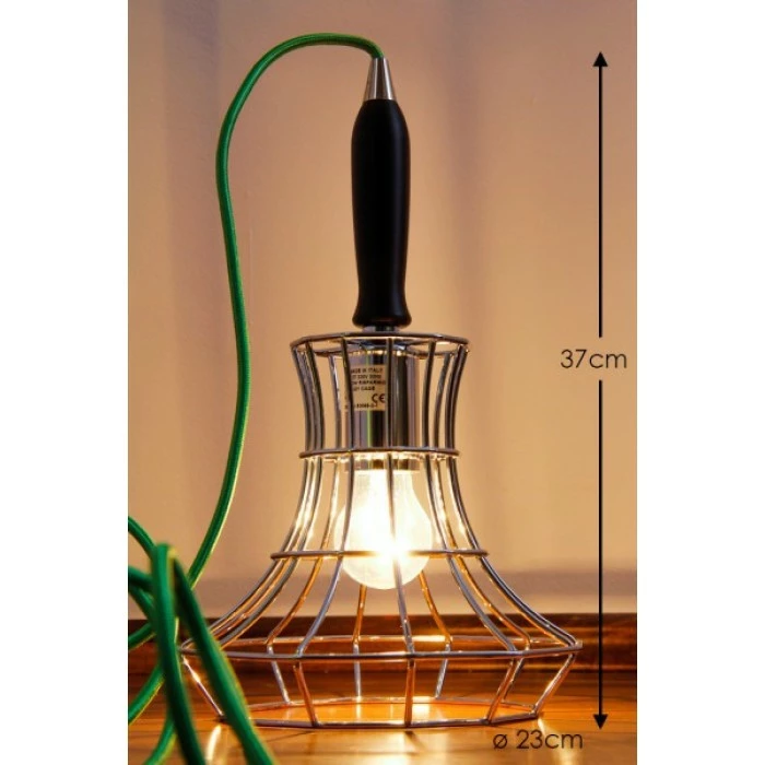 Zava Luce Bodenleuchte Lady Cage Chrom, 8-flammig – Bild 3